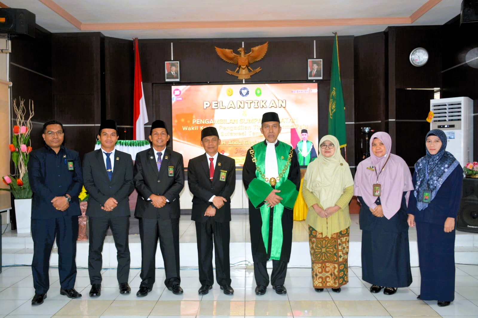 Pelantikan Wakil Ketua PTA Palu 1