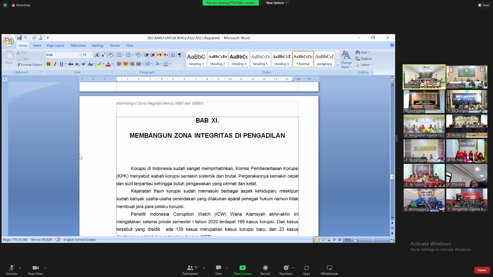 sosialisasi zi