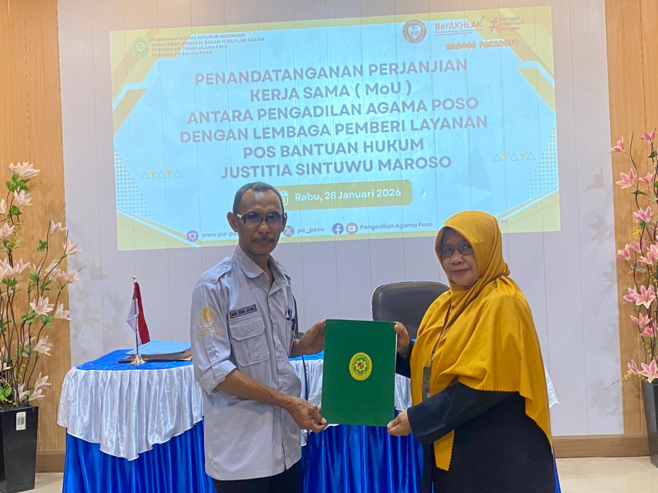 penandatangan mou 1